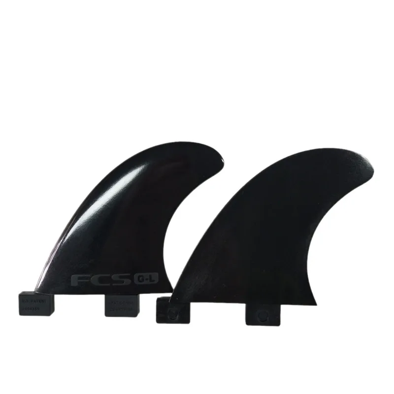 Sup Fin 2 PCS GL Twin Fin Surf Plastic Surfboard Fins Double Tabs Nylon Fins UPSURF FCS GL Surfboard Fin Twin