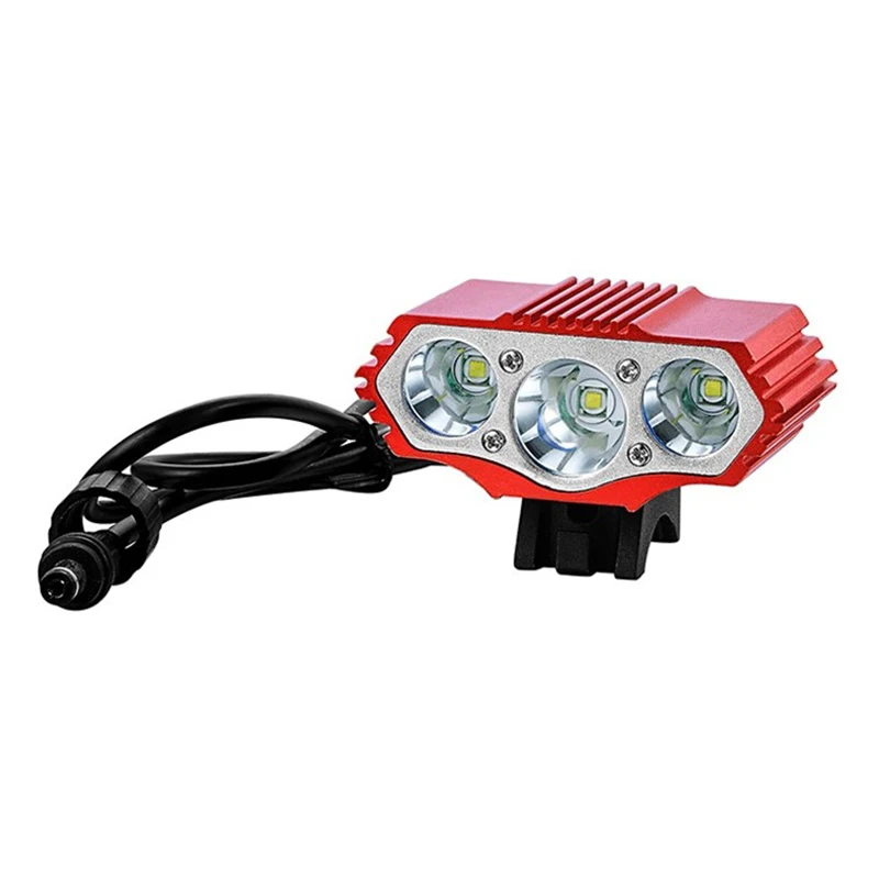 XML T6 Led Bicycle Light Head Cycle Riding Front Headlight MTB Bike Headlamp Torch Mountain Night Single Lighting Accessories