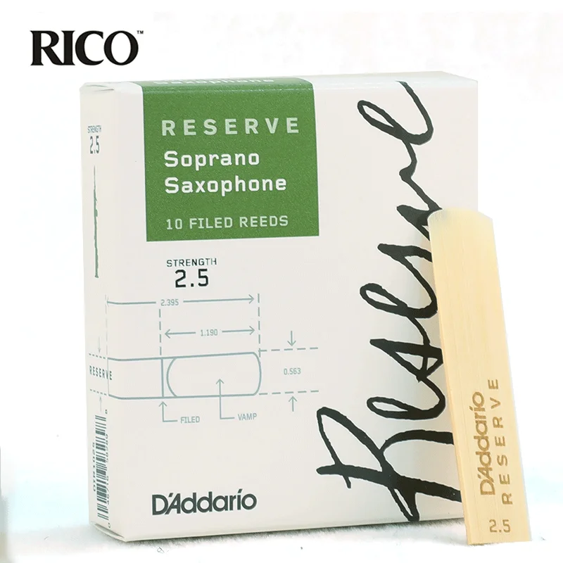 The United States RICO reserve Professional level Manual customization classic Soprano saxphone reed