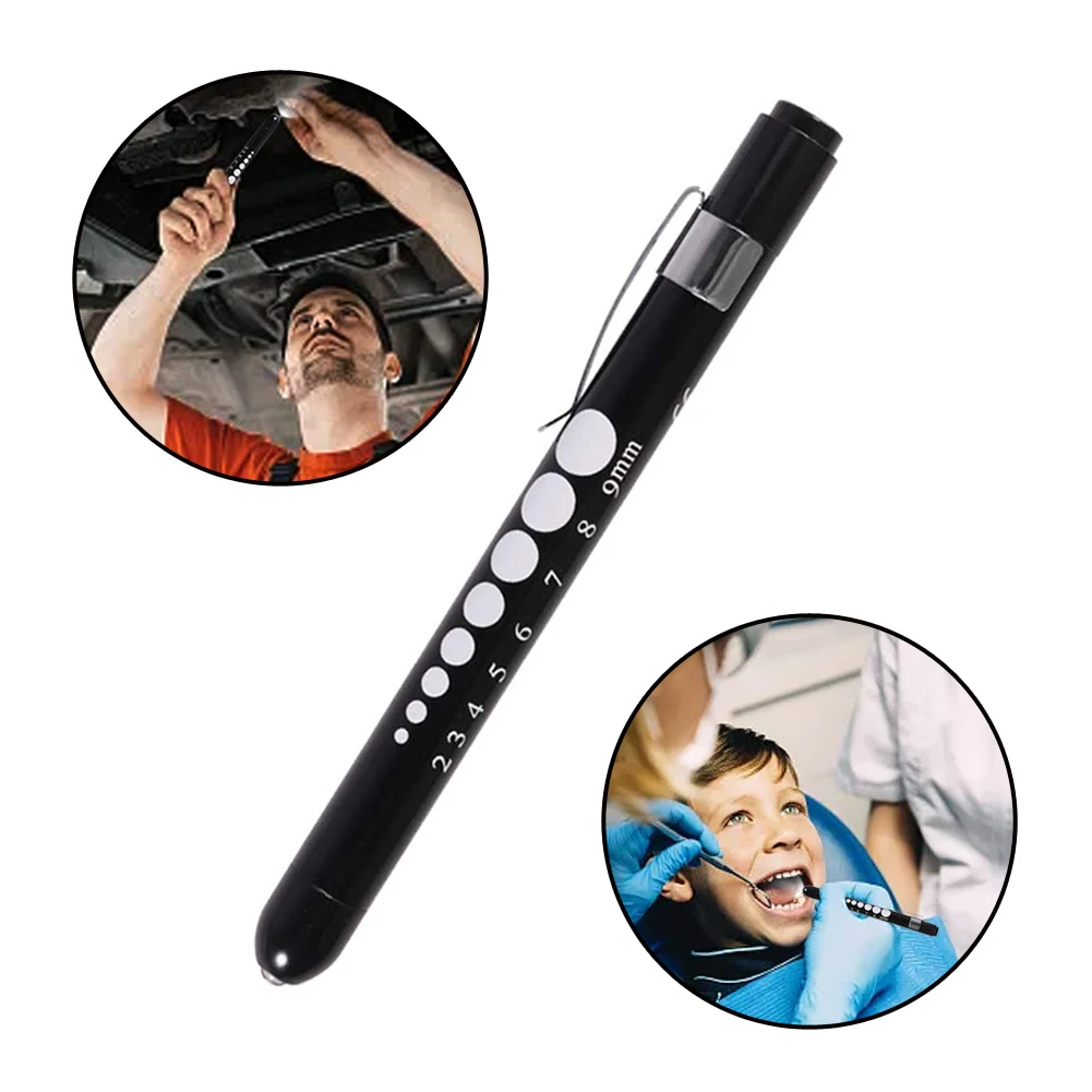 

Reusable Portable Car Repair LED Flashlight Medical First Aid Pen Light Torch Lamp Doctor Nurse Diagnosis Pen