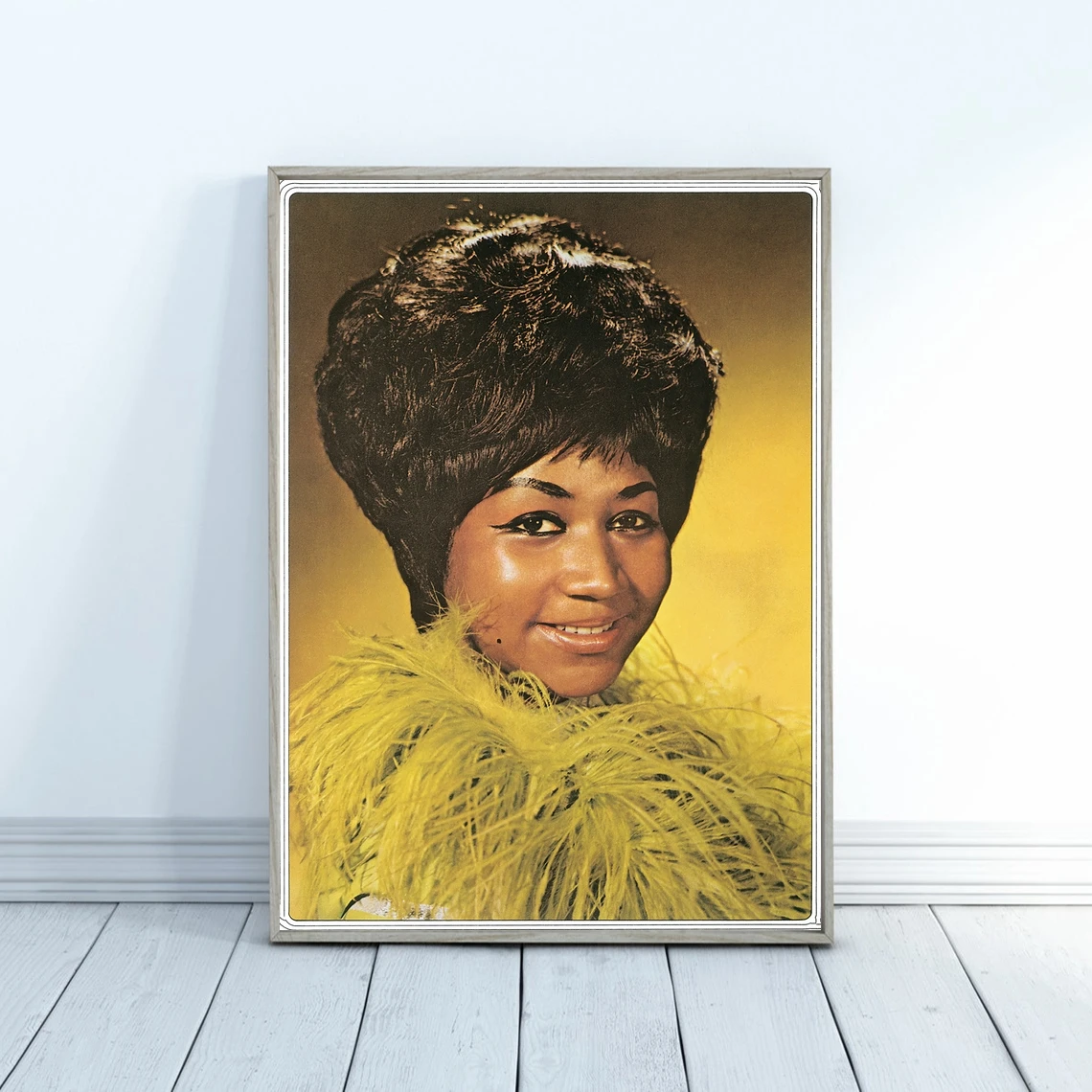 Aretha Franklin Aretha's Gold Poster Music Album Print Canvas Poster Home Decoration Wall Painting (No Frame)