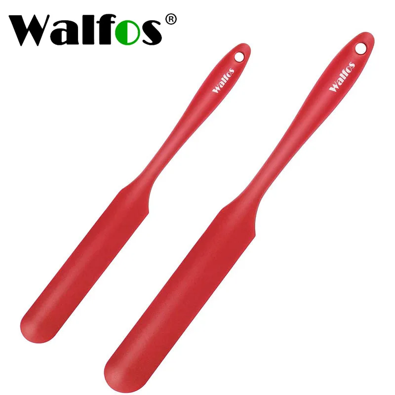 

WALFOS Silicone Cream Butter Cake Spatula Batter Scraper Brush Non-Stick Baking Spatula Bottle Can Jam Ladle Kitchen Accessories