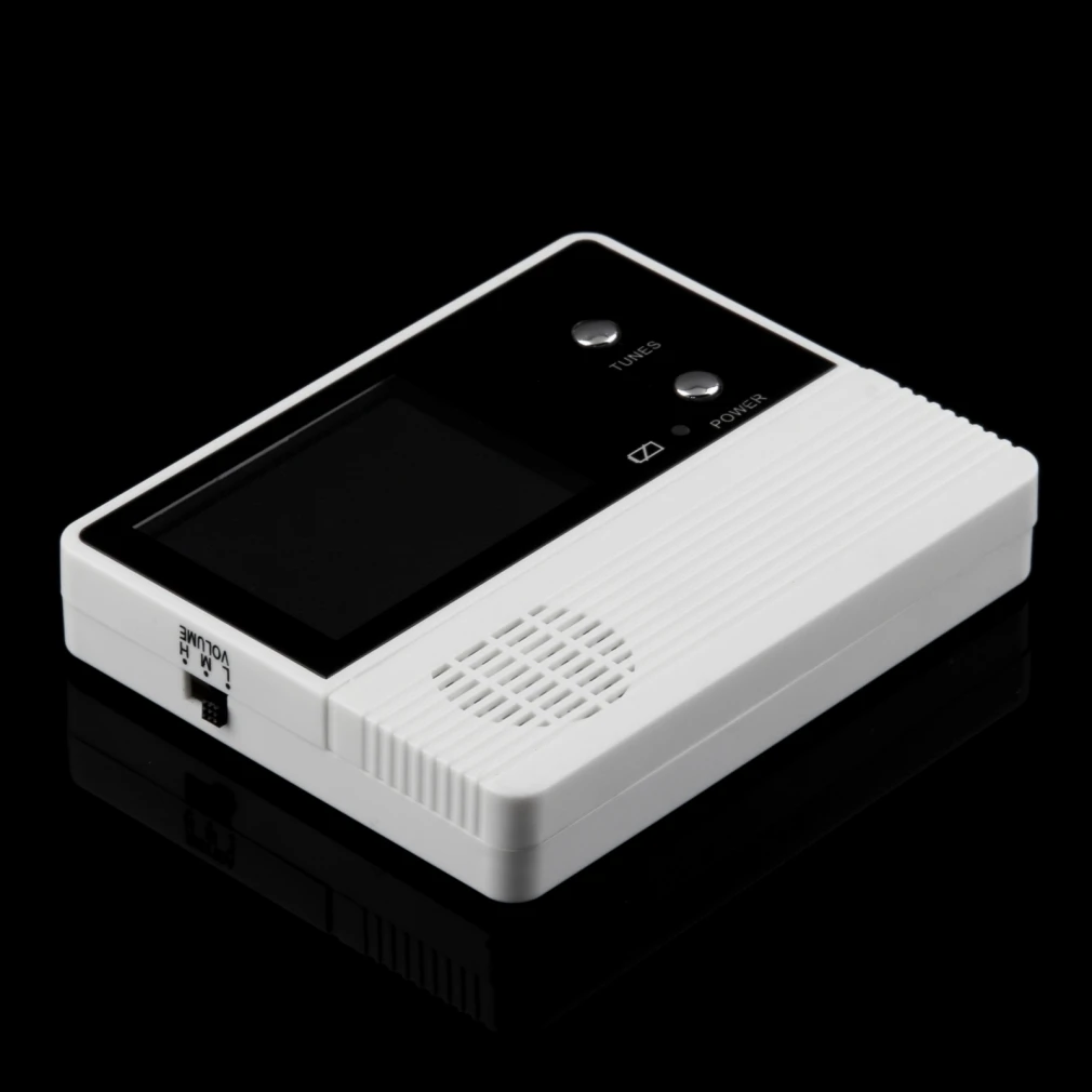 Wysokiej rozdzielczości 2.4 "wideo-oko wizualny Monitor 100 stopni kąt widzenia bezprzewodowa kamera szpiegowska drzwi biały wizjer wideo