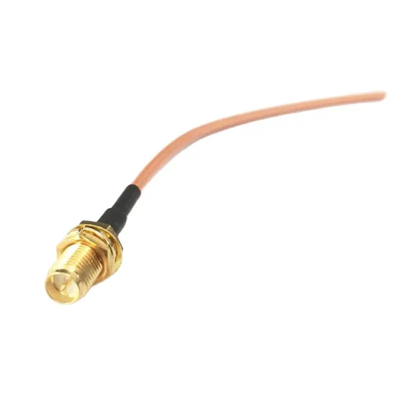 New  RP-SMA Female Jack Inner Pin Pigtail  Cable RG316 15cm  Other End With No Connector Wholesale Adapter