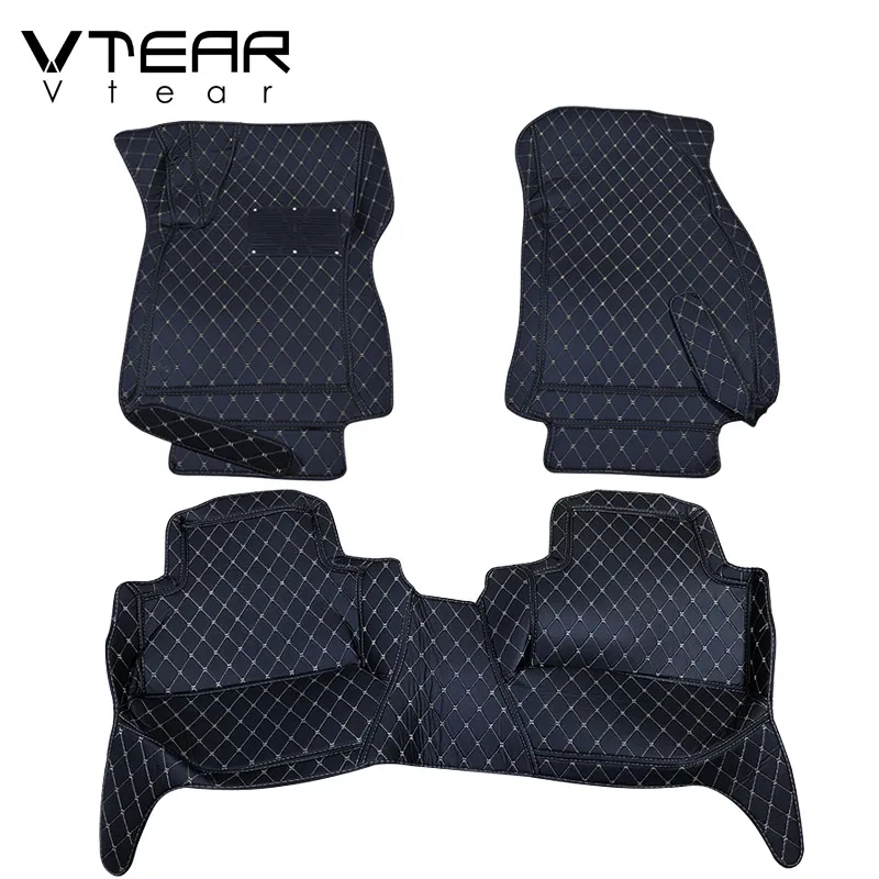 Vtear For Chery Tiggo 4 /Pro interior carpet Floor waterproof pad car rugs mat cover decoration Mouldings accessories parts