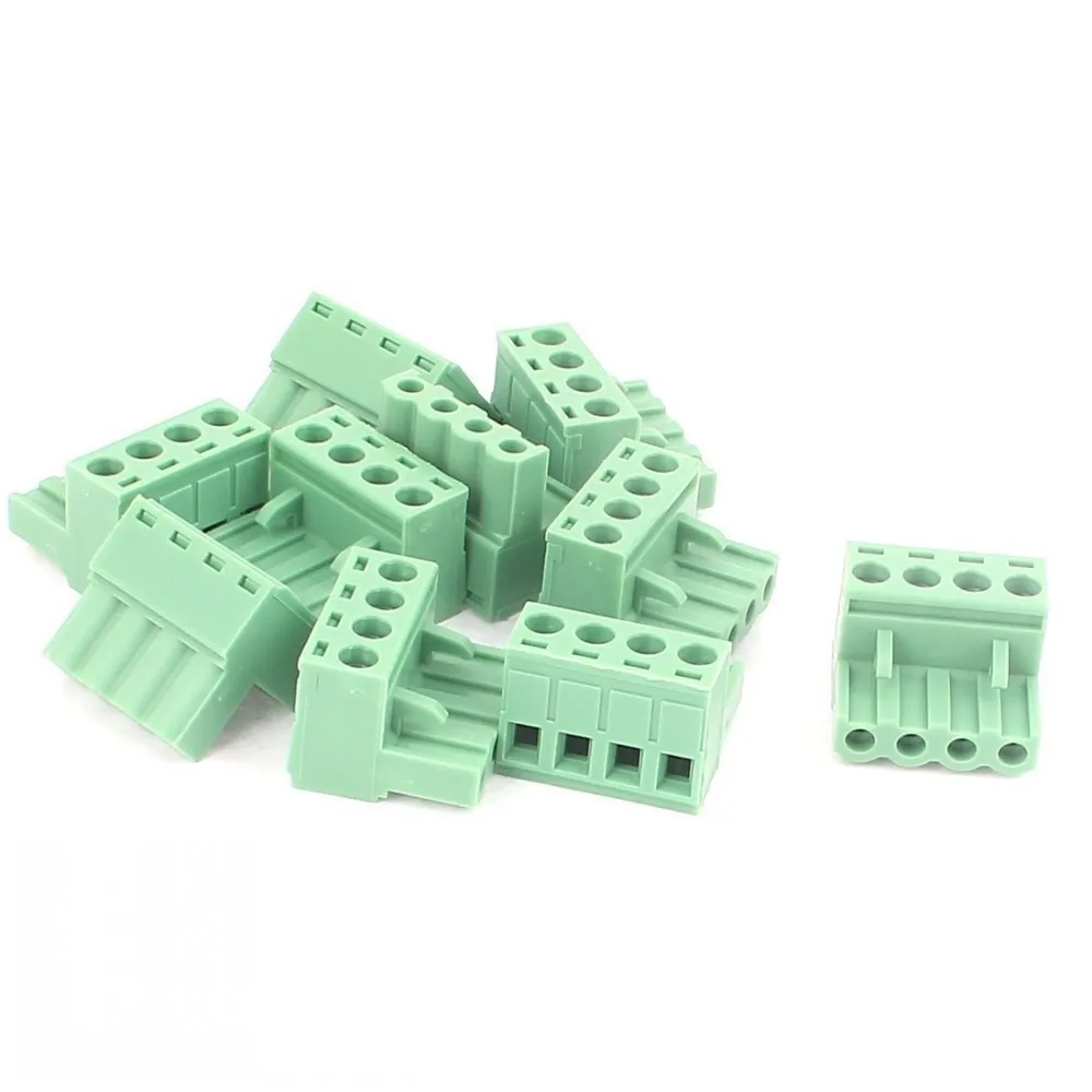 100PCS Pitch 5,08mm Terminal Block Stecker 2EDG 5,08mm 2-12 Pin PCB Schraube Stecker Terminal Block KF2EDG Buchse PCB Schraube – Detail 8
