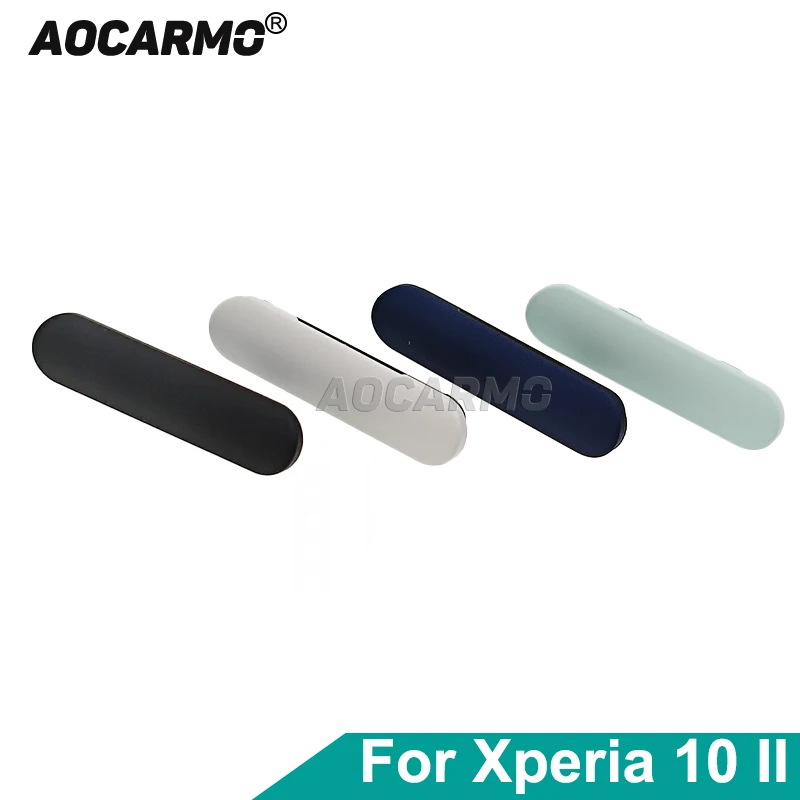 Aocarmo SIM Card Tray Slot Cover Dust Plug For Sony Xperia 10 II X10ii XQ-AU51 XQ-AU52 SO-41A SOV43 Replacement