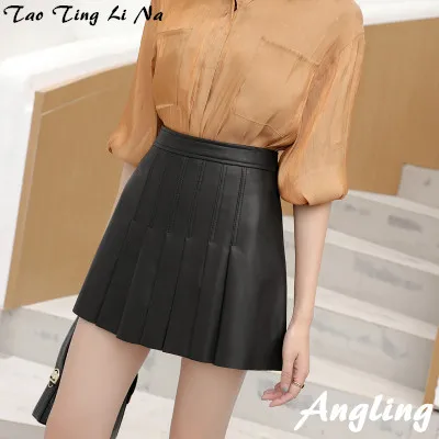 

Top brand Fashion 2020 New Genuine Real Sheep Leather Skirt J9 high quality