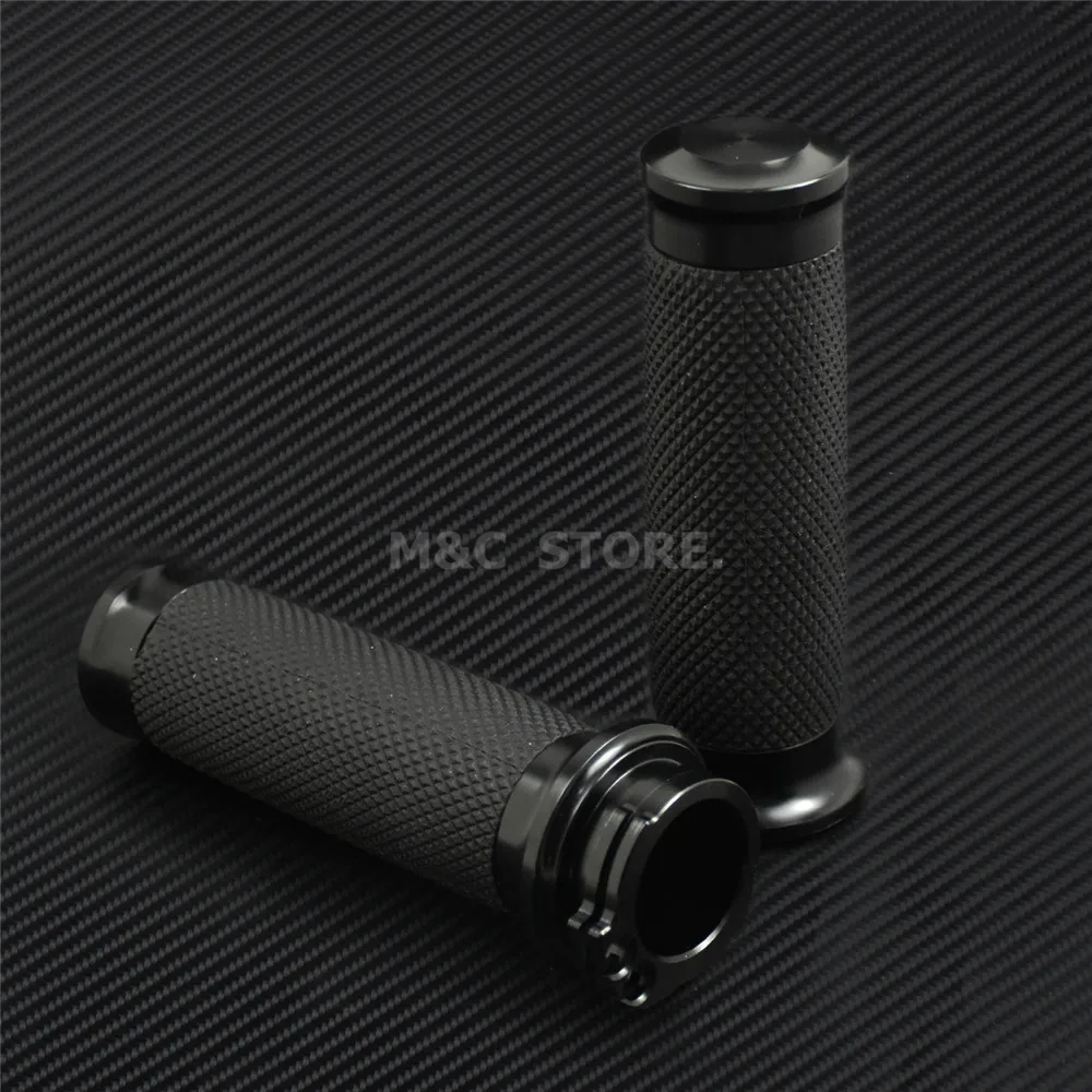Motorrad 1 "25mm Handgriffe Griff Bar Für Harley Touring Road Street Glide Sportster 883 1200 72 XL Dyna VRSC Softail Custom