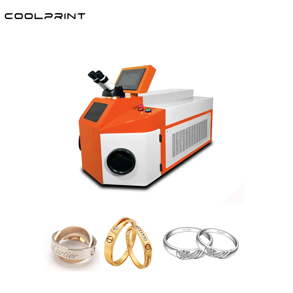 200w High Precision Goldsmiths Gold Silver Jewelry Laser Welder Portable Jewelry Laser Welding Machine