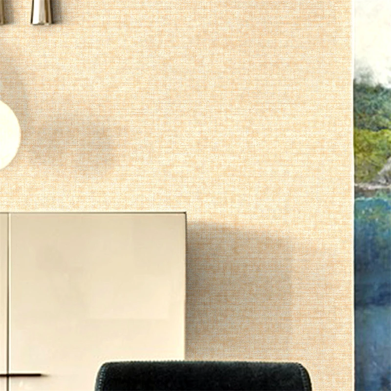 WELLYU Simple plain nonwovens diatom mud wall paper room living room bedroom clothing shop full shop coffee shop wallpaper