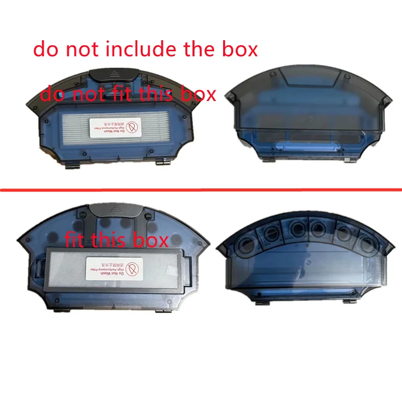 Staubsauger Staub Hepa-Filter für Ilife A9s A9 A80 Plus A10s L100 A80 Max Robotic Staubsauger Teile Mülleimer filter Hepa