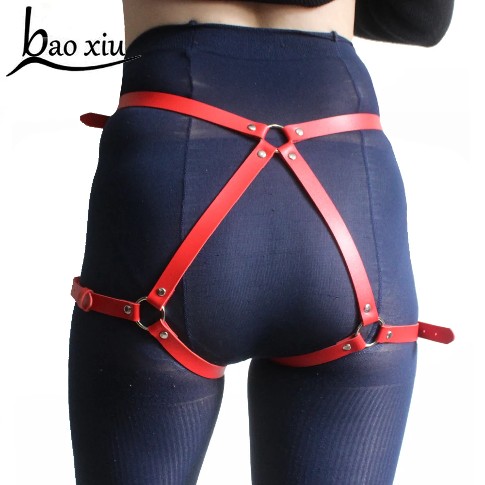 

New Fashion Women Harness Body Belts Sexy Garters Bondage Punk Strap Waist To Leg Adjustable Corset Suspenders Female Accessory