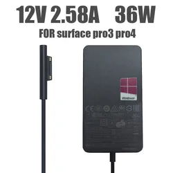 12V 2.58A 36W ładowarka do Microsoft Surface Pro 3 Pro 4 core i5 i7 1631 1724 1625