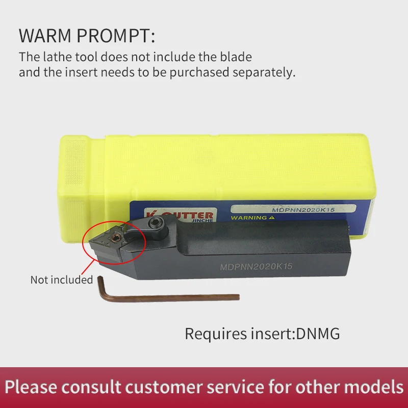 MDPNN2525M1506 MDPNN2020K1506 External Turning Tool Holder DNMG Carbide Inserts MDPNN Lathe Cutting Machine Tools Set