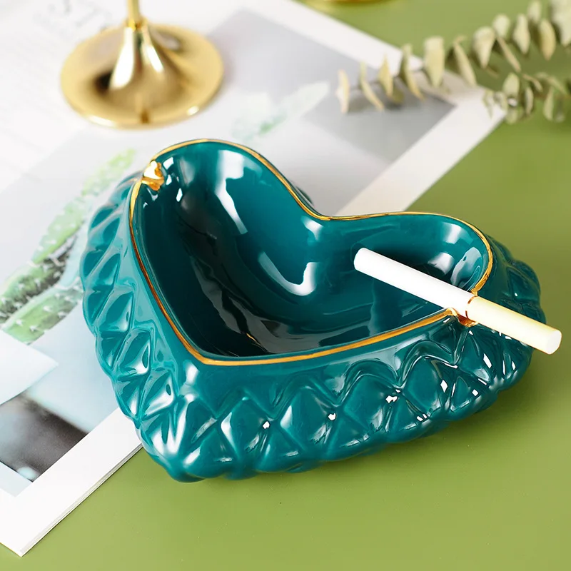 Ánh sáng hiện đại cao cấp gốm sứ cá tính sáng tạo xu hướng Gạt tàn thuốc lá trang trí nhà hàng KTV Thanh Shop hàng thủ công