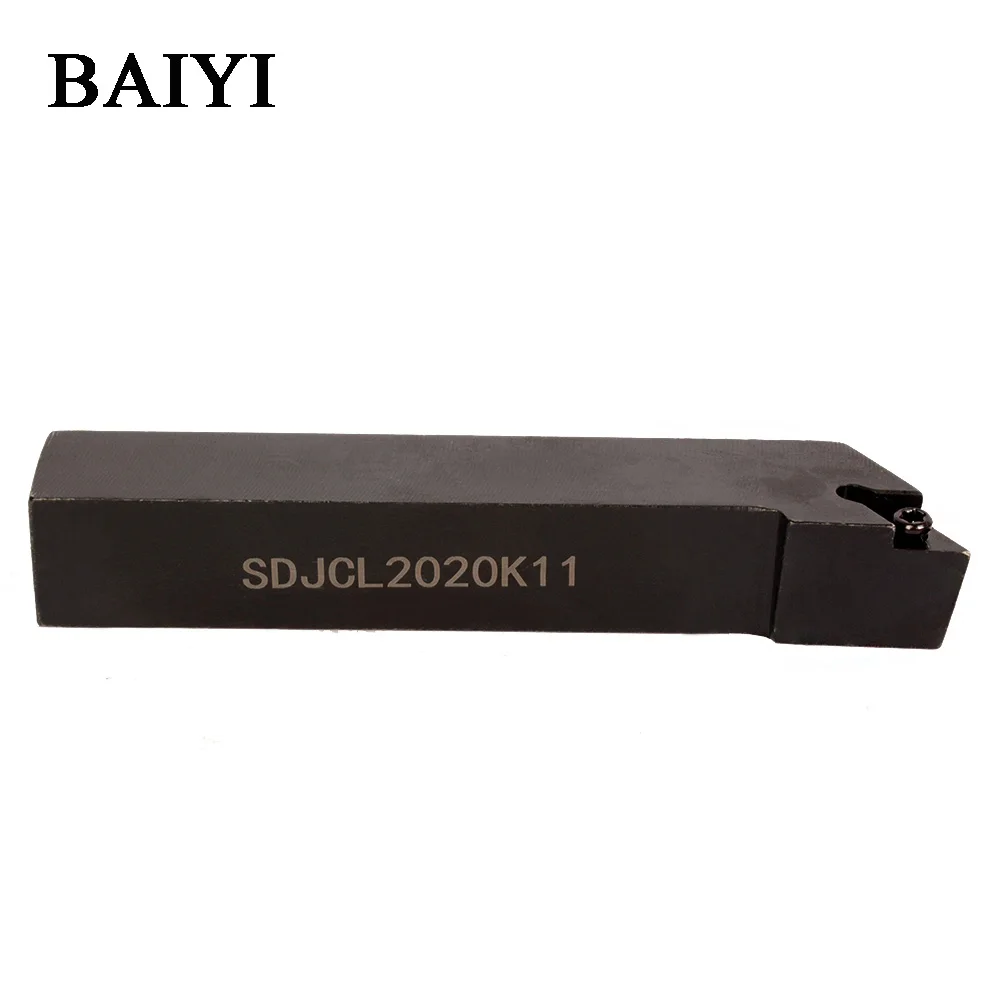 SDJCL1010/SDJCL1212/SDJCL1616/SDJCL2020/SDJCL2525 H07/K11 Sử Dụng Carbide Lắp DCMT/DCGT dụng cụ quay rau SDJCL