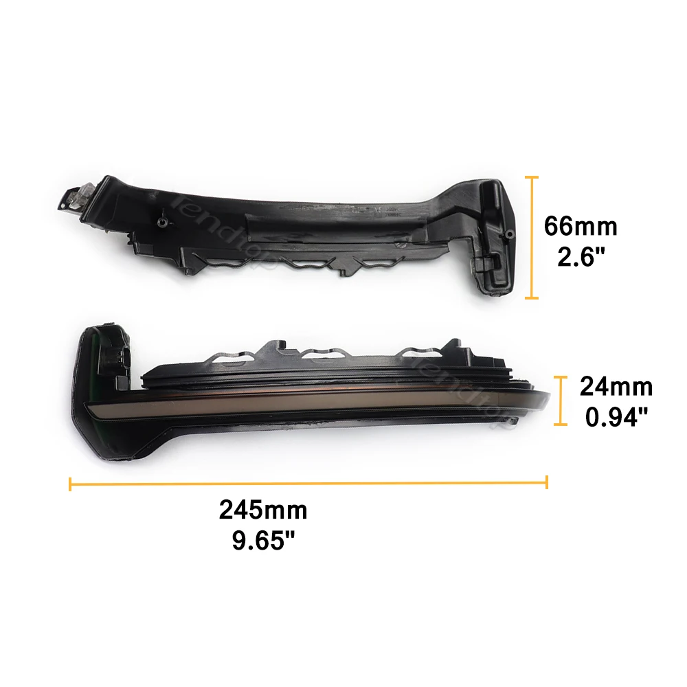 For Audi TT TTS MK3 8S 2015-2020 TTRS R8 Accessories Dynamic Turn Signal LED Side Mirror Indicator Blinker Sequential Light