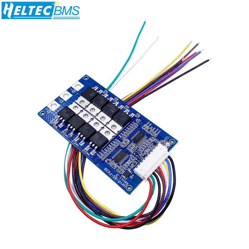 24V 8S 25A BMS Balanced Lifepo4แบตเตอรี่ Protetcion สำหรับ18650 21700 32650แบตเตอรี่