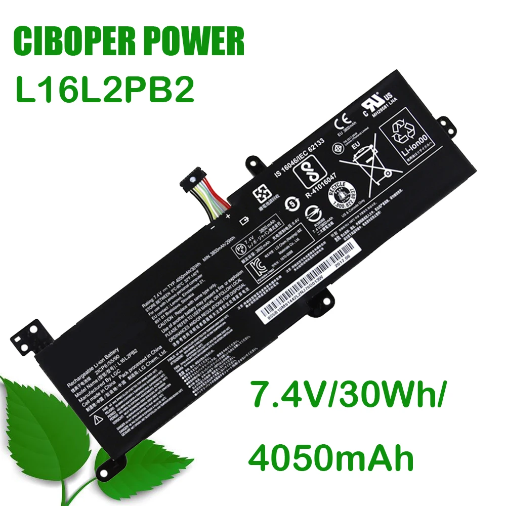 

CP Genuine Battery L16L2PB1 L16L2PB3 L16M2PB1/L16M2PB2 L16C2PB2 For 320-15IKB -15IAP -15AST -15ABR -14ABR 520-15IKBR 330-15ICN