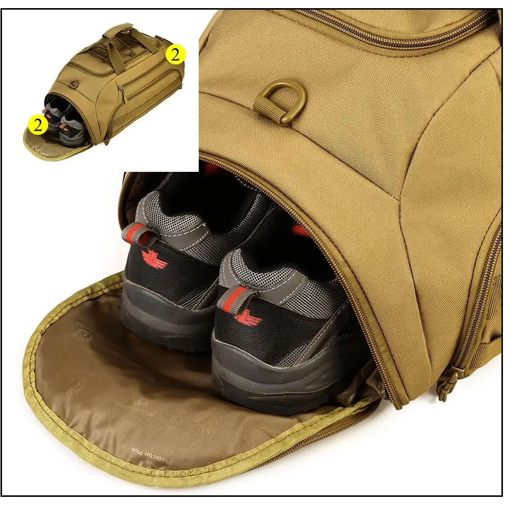 PROTECTOR PLUS 35L Taktische Militärische Rucksack Wasserdichte Outdoor Sport Armee Tasche Trekking Camping Jagd Rucksack Schulter Tasche – Detail 5