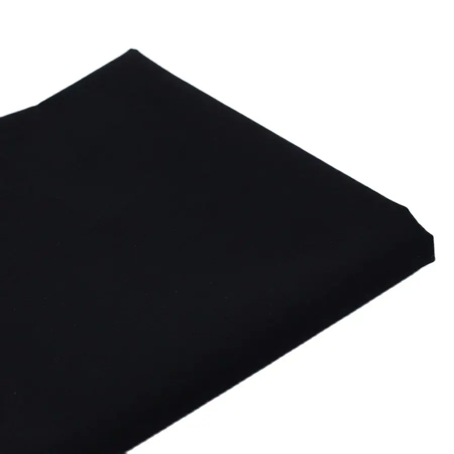 Pure Black Cotton Fabric For Sewing DIY Handmade Hometextile Cloth Tissues Patchwork Fabrics Tissue Home Textile Telas Tecido