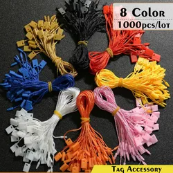 Single Hand Tag Rope Lanyard, Hanging Grain, Plastic Buckle Label, Polyester Rope, 1000 PCs/Lot, 19120501