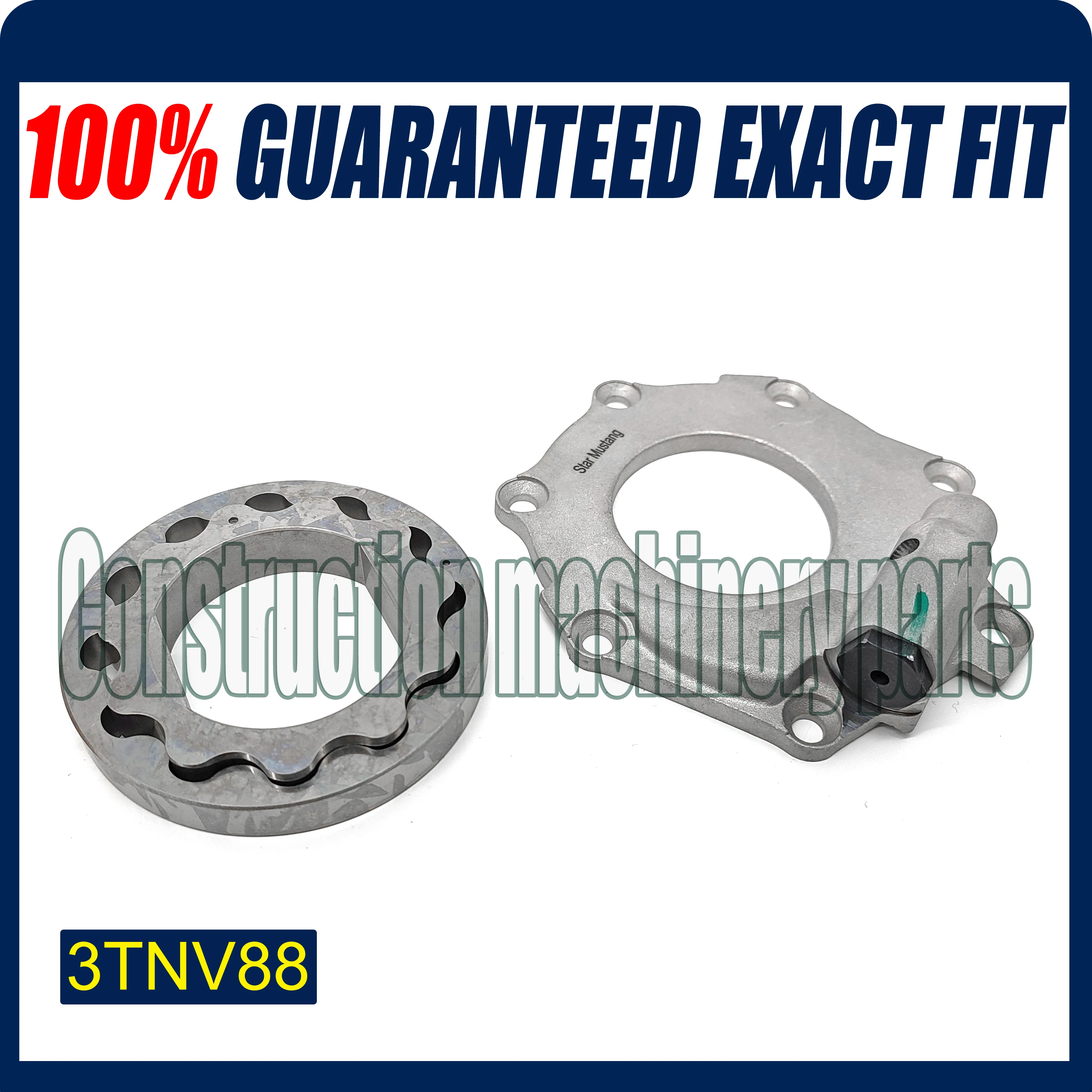 Oil Pump 3TNV88-ZXRDD 3TNV88-BNRA 3TNV88-XRY 3TNV88 Oil Pump Inner Rotor 19802-32111 For Yanmar Excavator Engine repair Parts