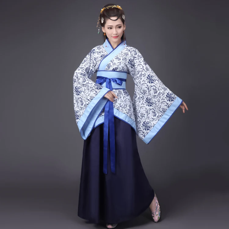 Ancient Woman Stage Dance Dress Chinese Traditional Costumes Girls Adult Tang Suit Performance Hanfu Female Cheongsam Outfit