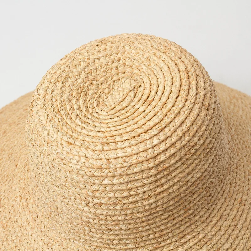 USPOP Women straw hats super large brim sun hats Conical raffia beach hats female summer hats