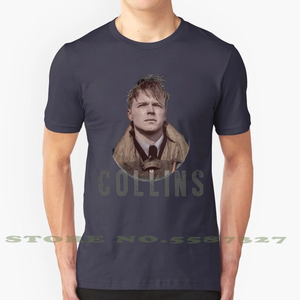 Collins ( Jack Lowden ) - Dunkirk 100% Cotton T-Shirt Dunkirk Dunkerque 2 Movie Movies Film Christopher Nolan Official Fionn