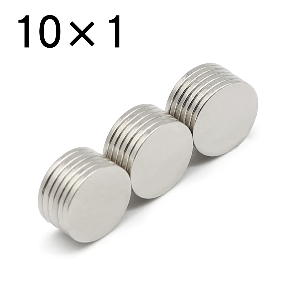 

20/50/100/200/500 Pcs 10x1 Neodymium Magnet 10mm x 1mm N35 NdFeB Round Super Powerful Strong Permanent Magnetic imanes 10*1 Disc