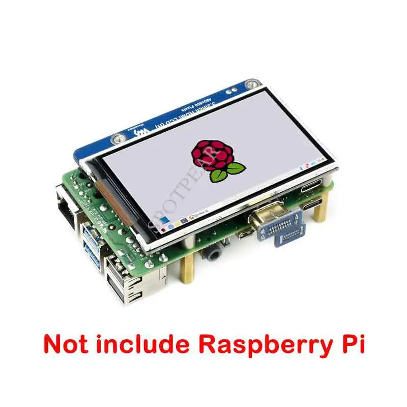 Pantalla Raspberry Pi LCD de 3,2 pulgadas, HDMI de 3,2 pulgadas, pantalla IPS de 480x800, compatible con HDMI también para otro mini ordenador