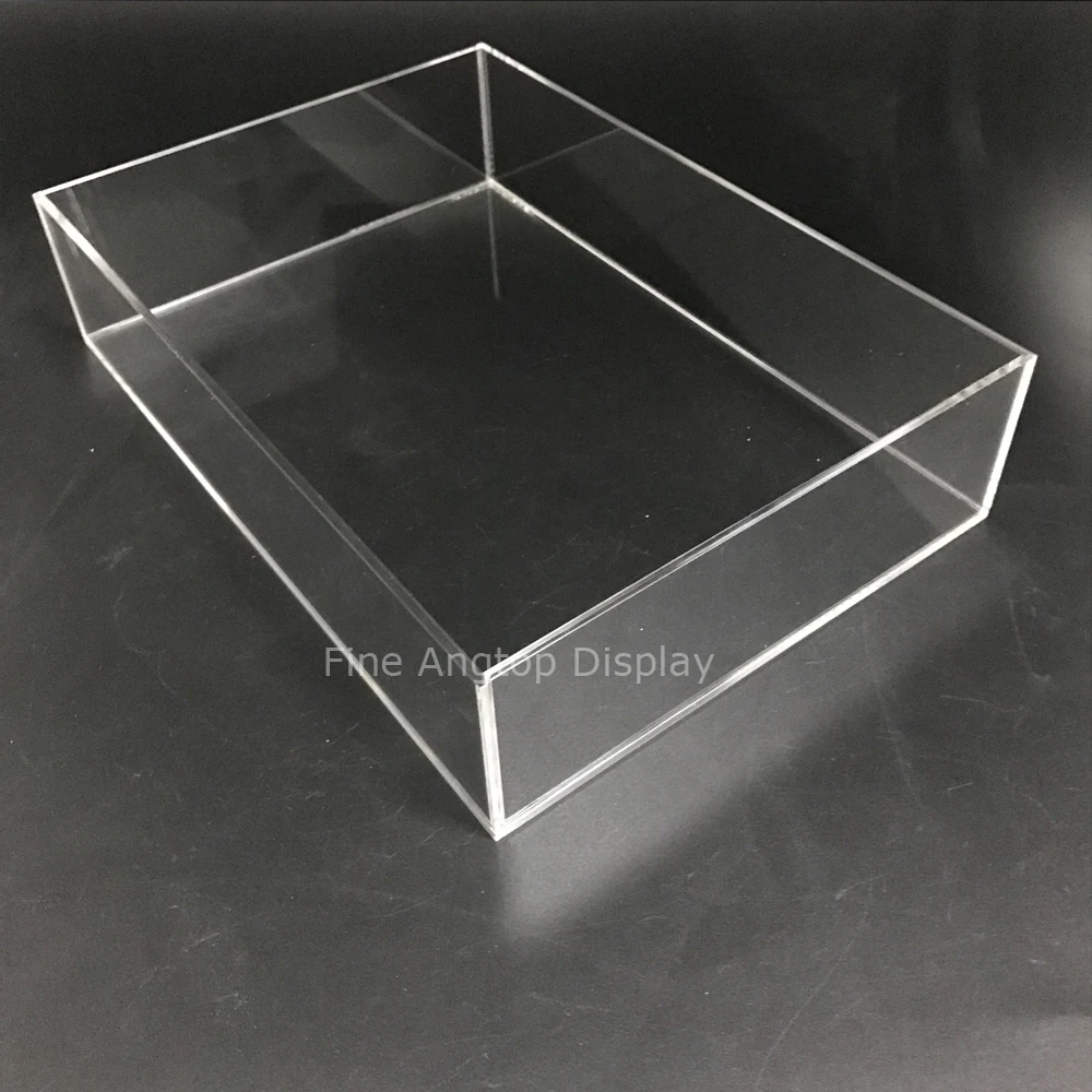 Quality Acrylic Makeup Brushes Holder Cosmetic Makeup Organizer Jewelry Display Tray