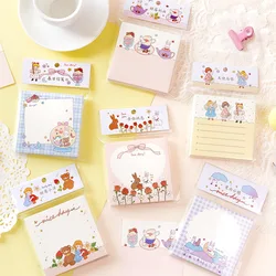 100pcs/lot Memo Pads Sticky Notes  Romance once, memo pad with you Junk Journal Scrapbooking Stickers Office