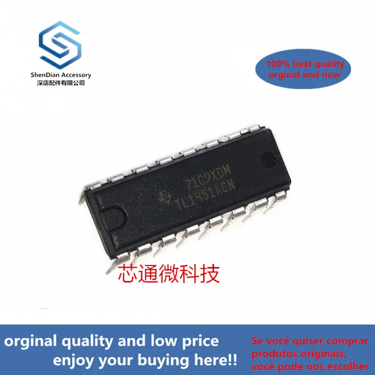 10pcs 100% orginal new best qualtiy TL1451ACN TL1451 DIP16 SUAL PULSE-WIDTH-MODULATION CONTROL CIRCUITS( can work perfect)