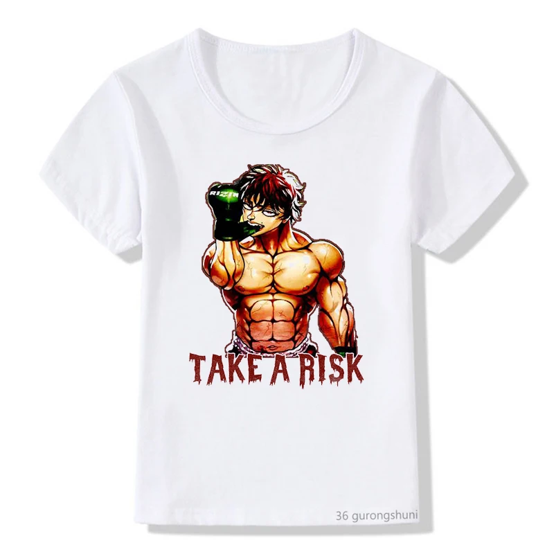 T-Shirt For Boys Funny Thai Fighting Jiu-Jitsu Graphic Print Children'S T Shirts Fashion Casual Teen Tshirt Swhite Shirt Tops