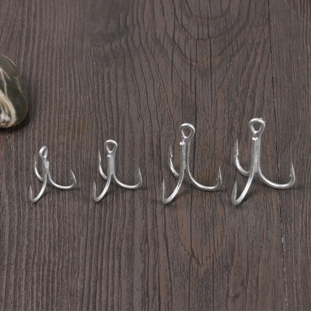 5Pcs/SET Sharp Triple Anchor Hooks Sea Fishing Hook Salt Water 3X Treble Hooks  Anchor Rust-Proof Fishhook Tuna XJigging Hooks