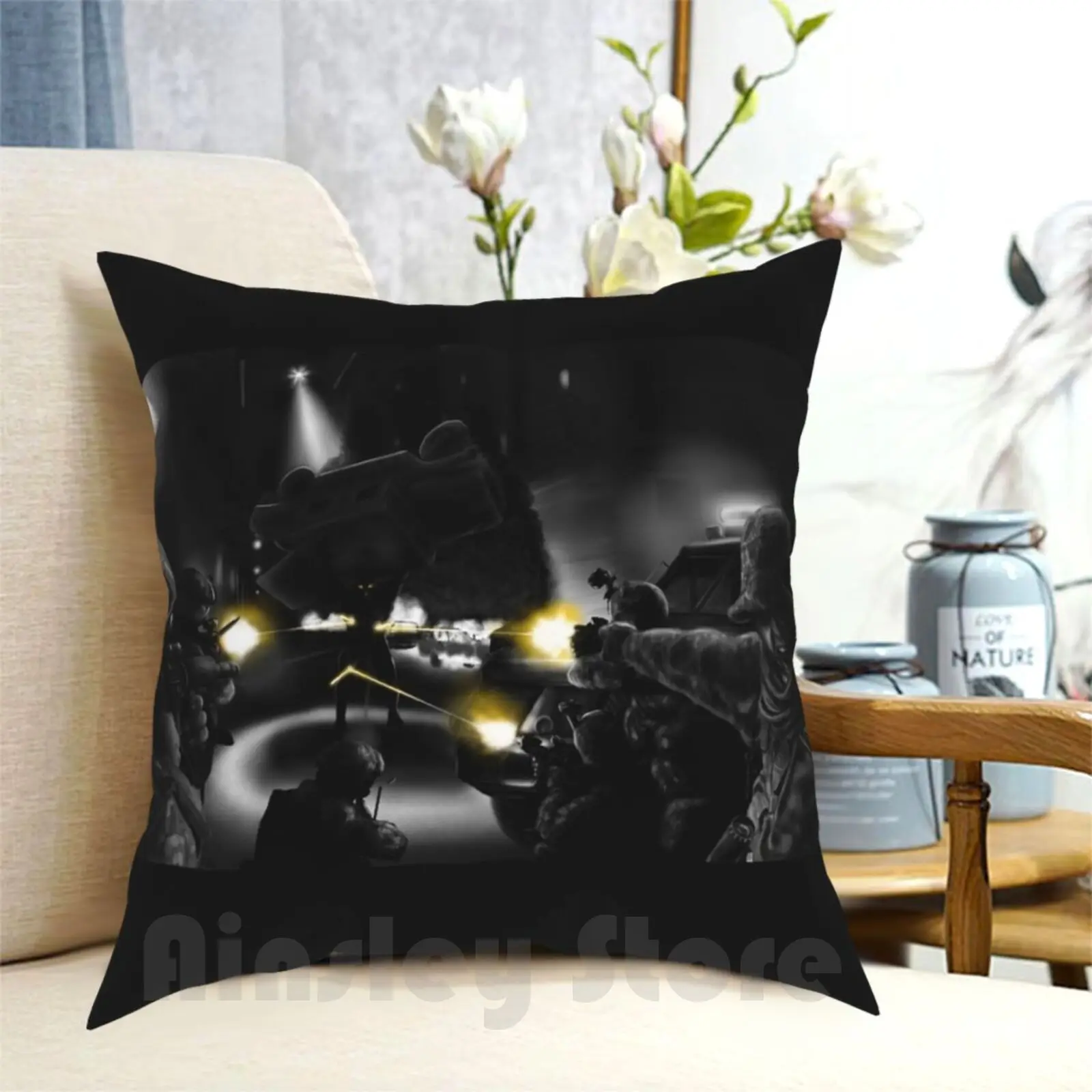 The Rampage Pillow Case Printed Home Soft DIY Pillow cover Lyra Rayne Bryan Strickland Ground Zero Superhero Book Trailer