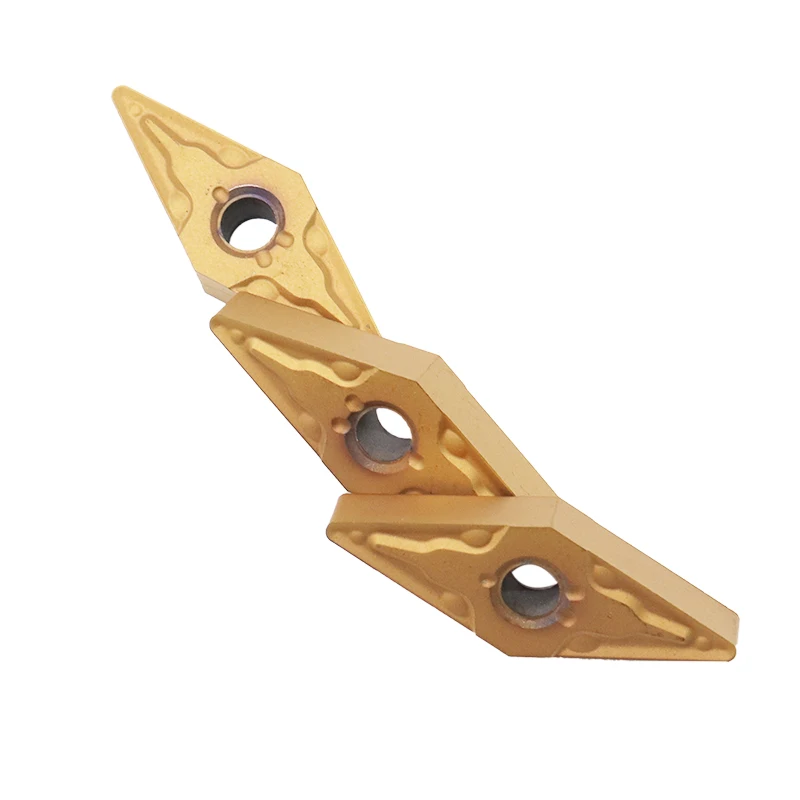 10PCS VNMG160408 MA UE6020 External Turning Blade Carbide Insert CNC Machine Tool Metal Lathe Tool Steel Processing VNMG 160408
