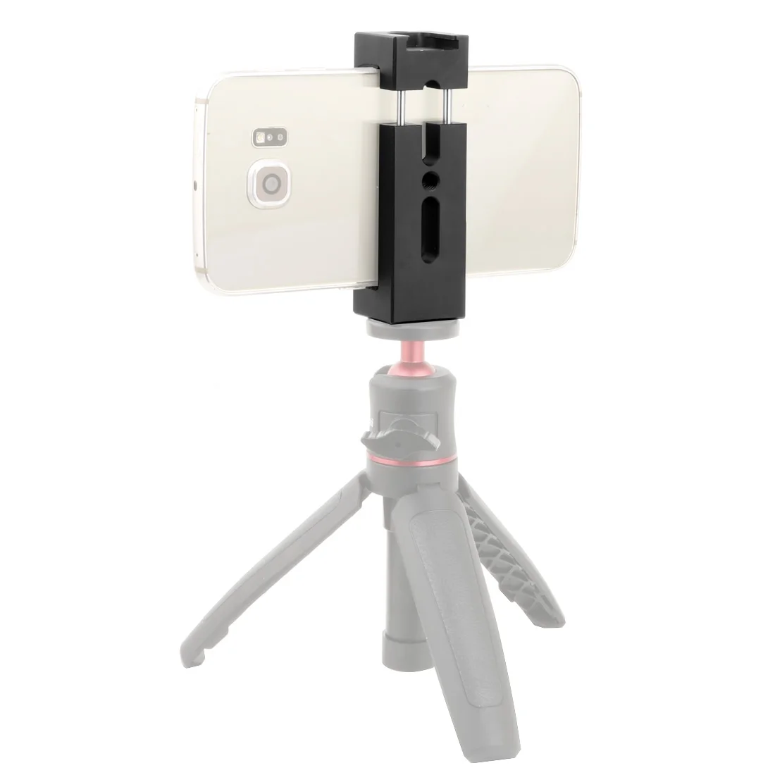 BGNing Aluminium Handy Stativ Halterung Klemmhalter Clip mit 1/4" Blitzschuh Halterung für Smartphone Vlog Licht Video Zubehör – Detail 18