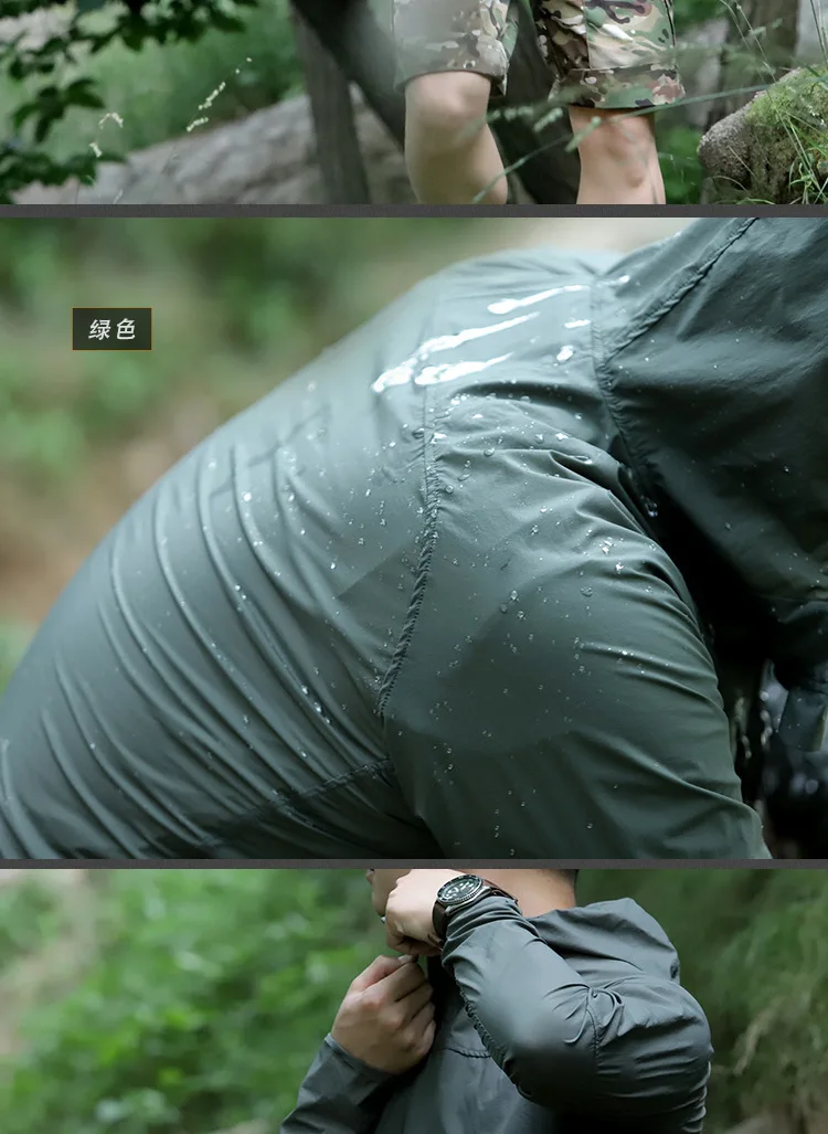 Anti-UV-Atmungsaktive Jacke Männer Frauen Ultraleicht dünne Wind jacke Angeln Outdoor Sport Reiten Stretch Sonnenschutz Haut Klettern – Detail 13
