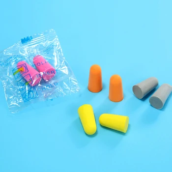 10 pares de tampões de ouvido de alta qualidade espuma anti ruído protetores de ouvido dormir à prova de som tampões de ouvido suprimentos de segurança no local de trabalho