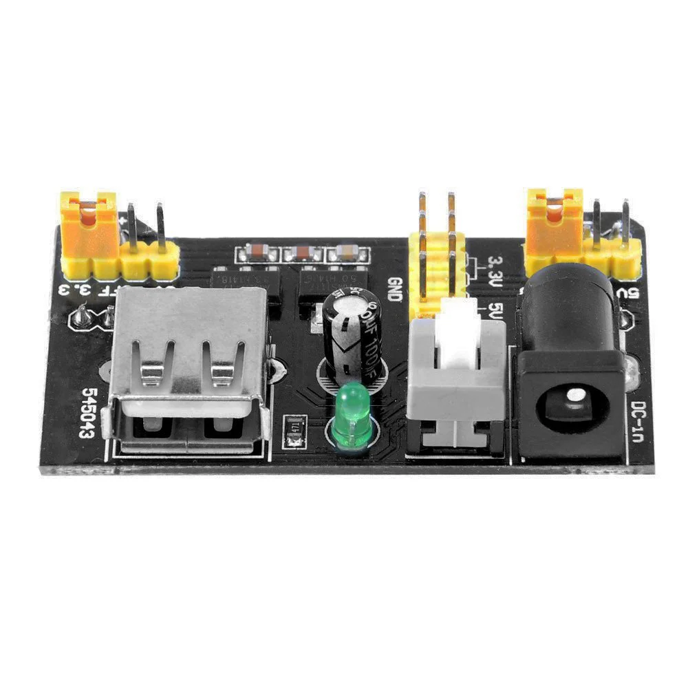 MB102 Power Supply Module PCB Board 3.3V/5V For MB-102  Solderless Breadboard 830 Arduino Test Develop