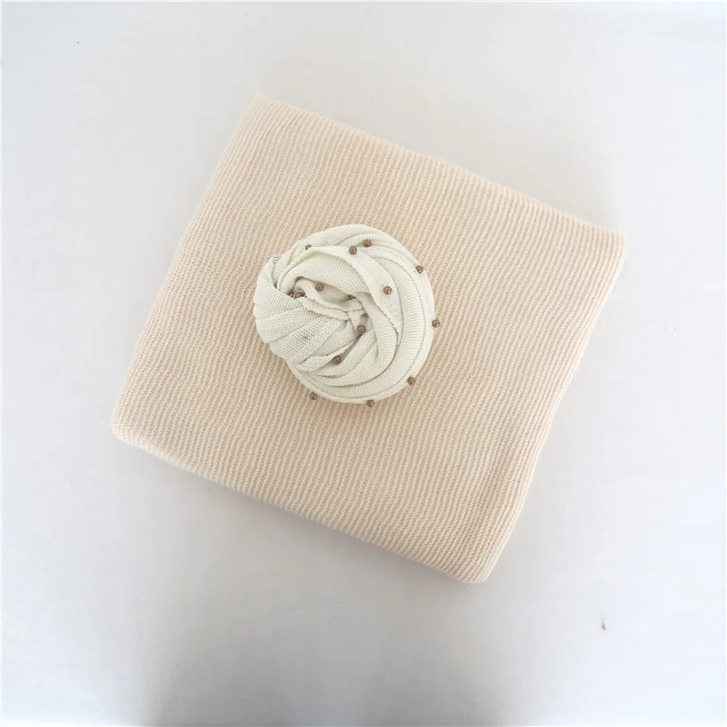 

Вязаное трикотажное одеяло и накидка, набор для новорожденных, реквизит для фекотграфии, детский фон для позирования, чехол для фасоли, тканевый мешок для детской пеленания