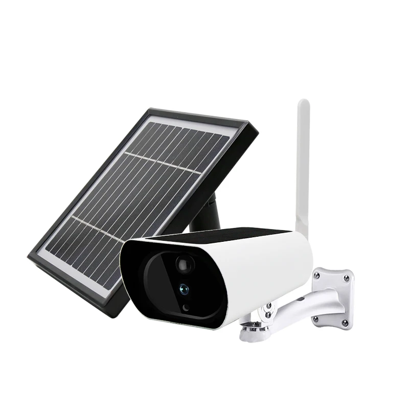 Topodome1080P 2MP Wireless WiFi 3G4G SIM TF Card Voice Intercom Solar Panel Low Power Battery PIR Motion Alarm Outdoor IP Camera