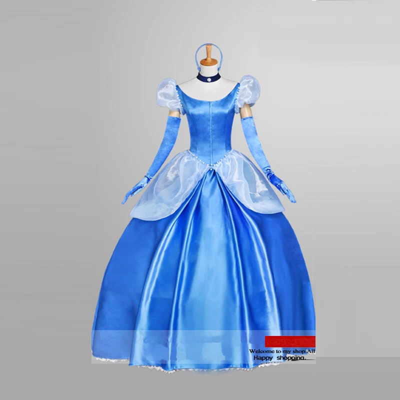 

cinderella cosplay costume for girls princess party dress for adult cinderella dress rapunzel dress fairy fancy dress Custom