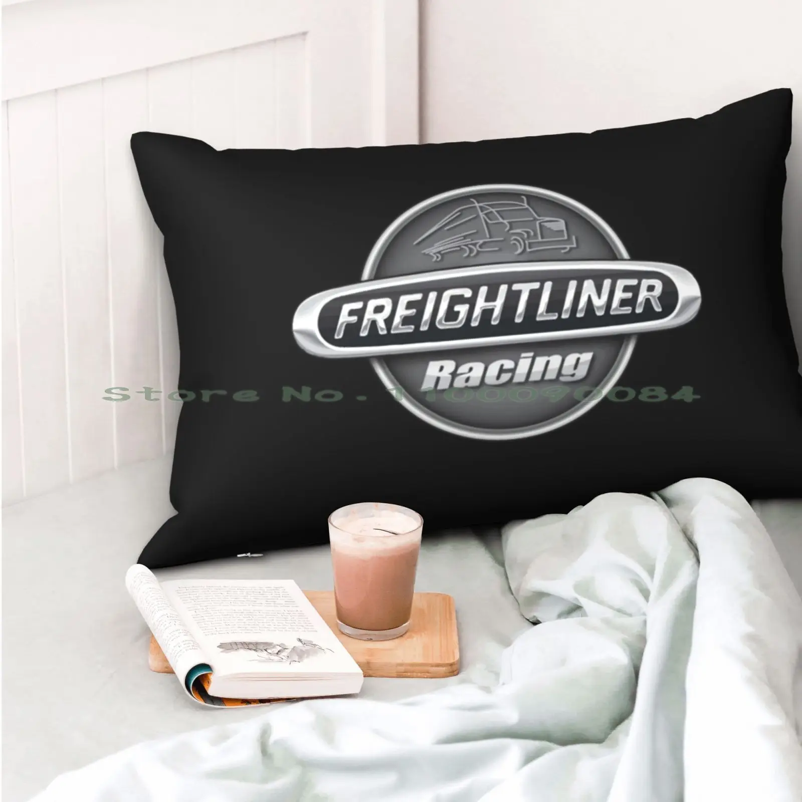 Freightliner Trucks Pillow Case 20x30 50*75 Sofa Bedroom Sam Winchester Dean Winchester License Plate Number Plate Kaz2y5 67