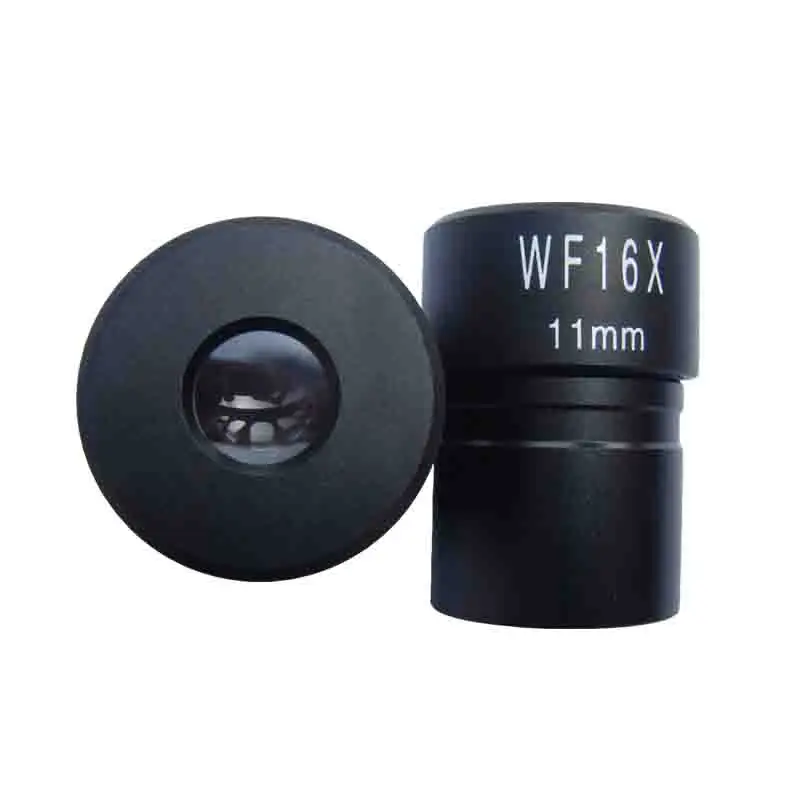 Lente ocular de gran angular para microscopio biológico, lente DE ÁNGULO AMPLIO DE 10x16x con tamaño de montaje de 23,2mm, 1 piezas