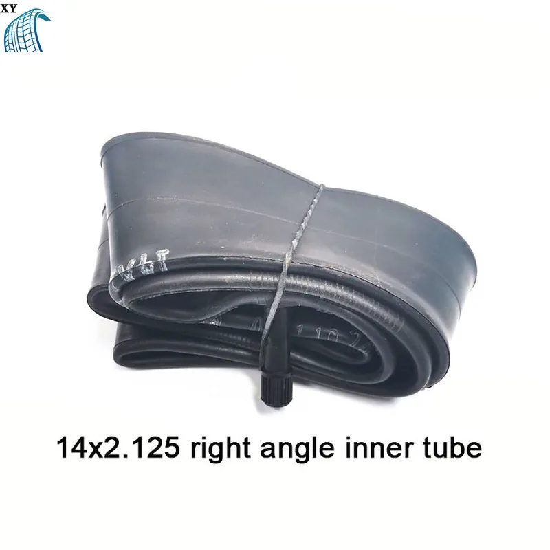 14 Inch Battery Car Tire 14X2.125/57-254 Inner Tube Outer Tire 14*2.50/2.50-10 Explosion-proof Solid Tire